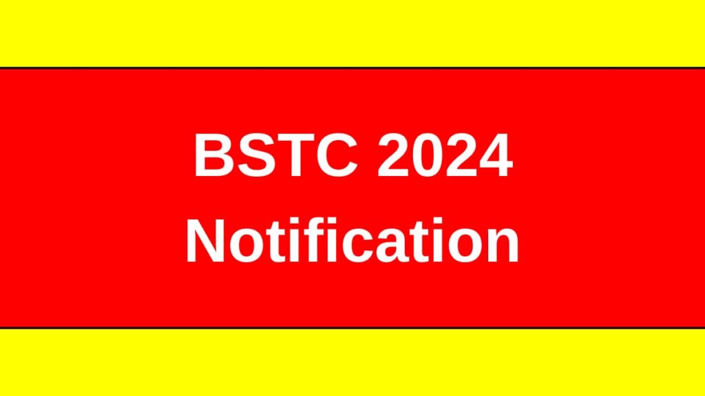 Rajasthan BSTC Notification 2024